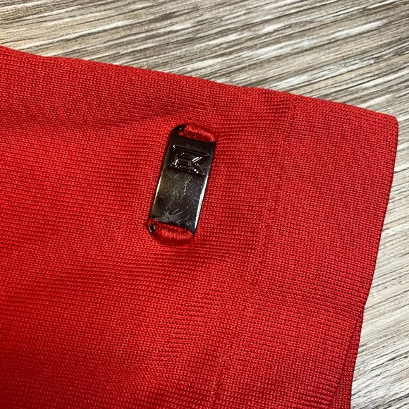 Nike Tiger Woods Collection Polo Red Medium M 2011 US Open Congressional - Picture 5 of 8